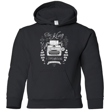 Sweatshirts Black / YS The King of Typewriters Youth Hoodie