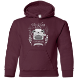 Sweatshirts Maroon / YS The King of Typewriters Youth Hoodie