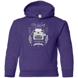 Sweatshirts Purple / YS The King of Typewriters Youth Hoodie