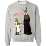 Sweatshirts Ash / Small The Knight Who Says MEEP Crewneck Sweatshirt