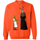 Sweatshirts Orange / Small The Knight Who Says MEEP Crewneck Sweatshirt