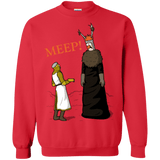 Sweatshirts Red / Small The Knight Who Says MEEP Crewneck Sweatshirt