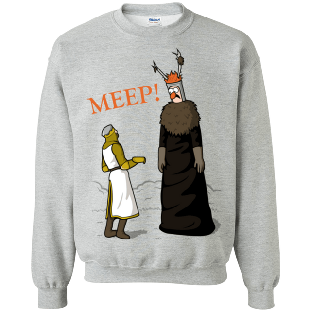 Sweatshirts Sport Grey / Small The Knight Who Says MEEP Crewneck Sweatshirt