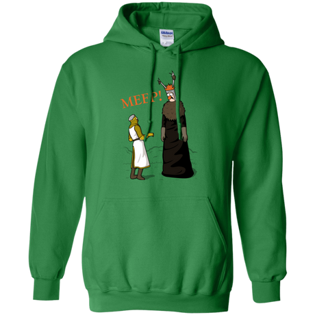 Sweatshirts Irish Green / Small The Knight Who Says MEEP Pullover Hoodie