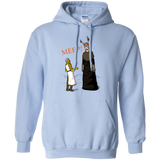 Sweatshirts Light Blue / Small The Knight Who Says MEEP Pullover Hoodie