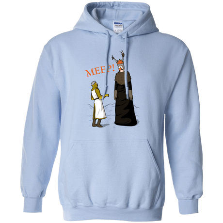 Sweatshirts Light Blue / Small The Knight Who Says MEEP Pullover Hoodie