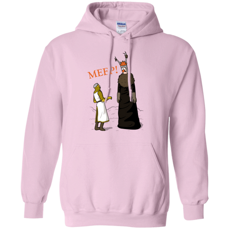 Sweatshirts Light Pink / Small The Knight Who Says MEEP Pullover Hoodie