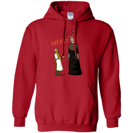 Sweatshirts Red / Small The Knight Who Says MEEP Pullover Hoodie