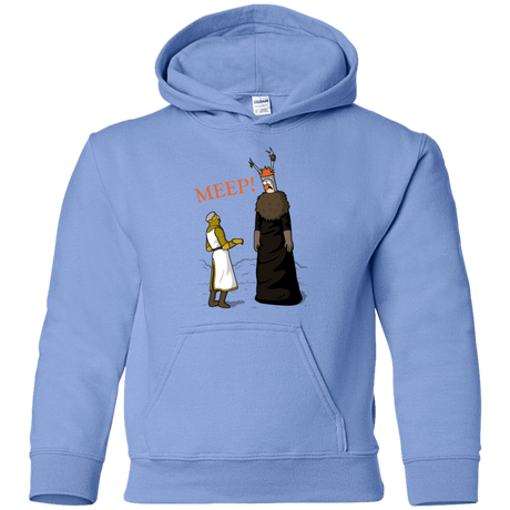 Sweatshirts Carolina Blue / YS The Knight Who Says MEEP Youth Hoodie