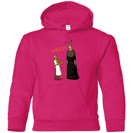 Sweatshirts Heliconia / YS The Knight Who Says MEEP Youth Hoodie