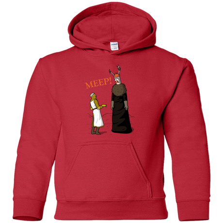 Sweatshirts Red / YS The Knight Who Says MEEP Youth Hoodie