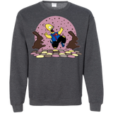 Sweatshirts Dark Heather / Small The Land of Chocolate Crewneck Sweatshirt