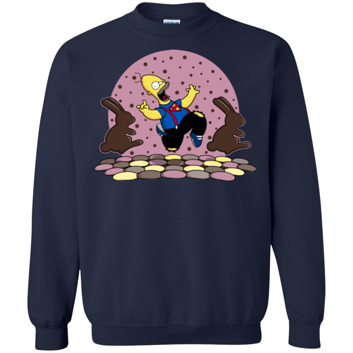 Sweatshirts Navy / Small The Land of Chocolate Crewneck Sweatshirt