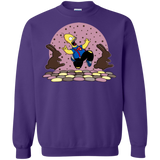 Sweatshirts Purple / Small The Land of Chocolate Crewneck Sweatshirt