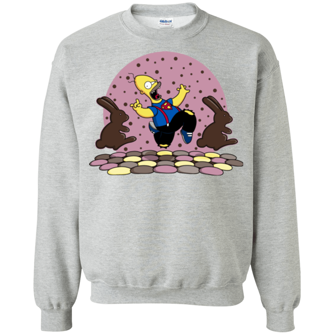 Sweatshirts Sport Grey / Small The Land of Chocolate Crewneck Sweatshirt