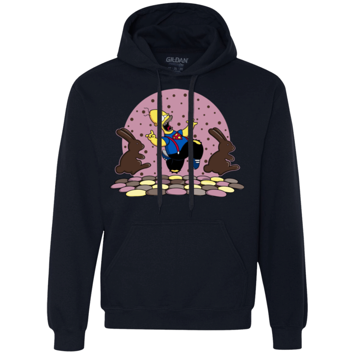 Sweatshirts Navy / Small The Land of Chocolate Premium Fleece Hoodie