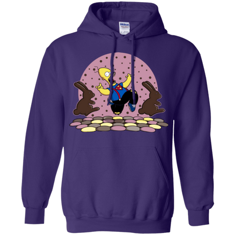 Sweatshirts Purple / Small The Land of Chocolate Pullover Hoodie
