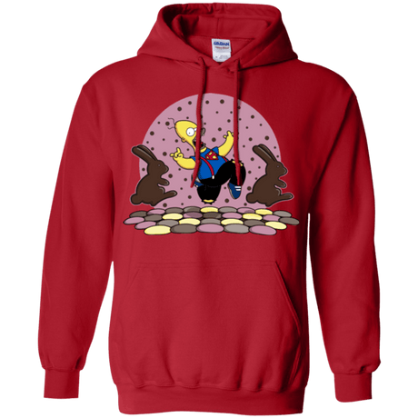Sweatshirts Red / Small The Land of Chocolate Pullover Hoodie