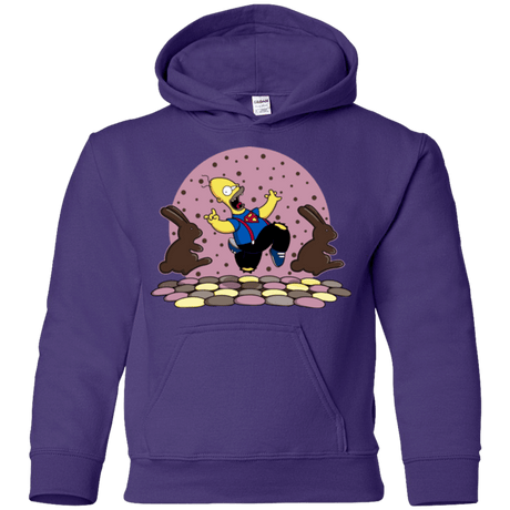 Sweatshirts Purple / YS The Land of Chocolate Youth Hoodie