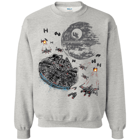 Sweatshirts Ash / Small The Last Great Battle Crewneck Sweatshirt
