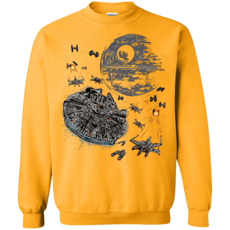 Sweatshirts Gold / Small The Last Great Battle Crewneck Sweatshirt