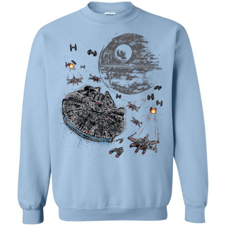 Sweatshirts Light Blue / Small The Last Great Battle Crewneck Sweatshirt