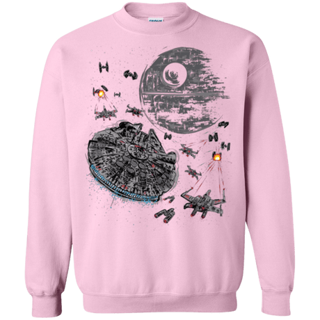 Sweatshirts Light Pink / Small The Last Great Battle Crewneck Sweatshirt