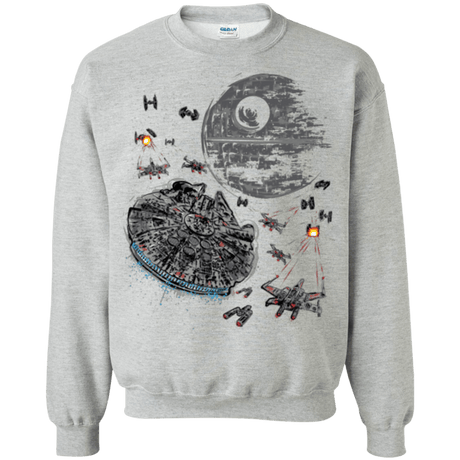 Sweatshirts Sport Grey / Small The Last Great Battle Crewneck Sweatshirt