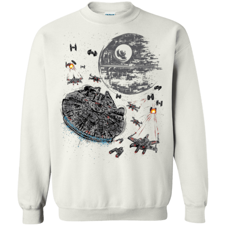 Sweatshirts White / Small The Last Great Battle Crewneck Sweatshirt