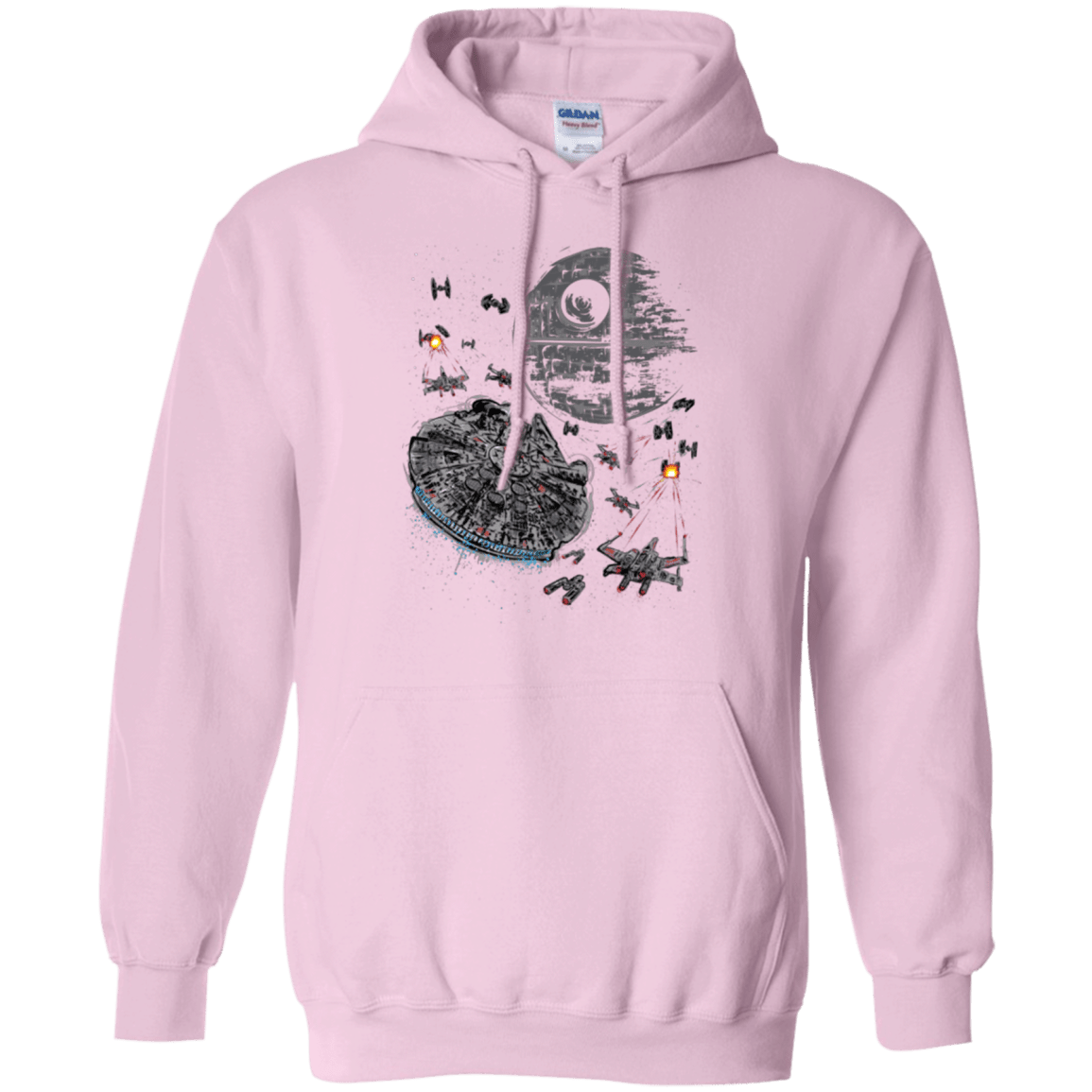 Sweatshirts Light Pink / Small The Last Great Battle Pullover Hoodie