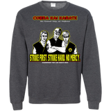 Sweatshirts Dark Heather / Small The Leg Sweepers Crewneck Sweatshirt