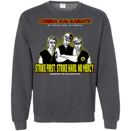 Sweatshirts Dark Heather / Small The Leg Sweepers Crewneck Sweatshirt