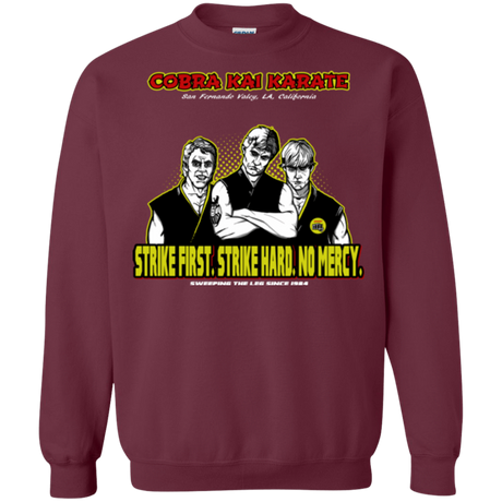 Sweatshirts Maroon / Small The Leg Sweepers Crewneck Sweatshirt