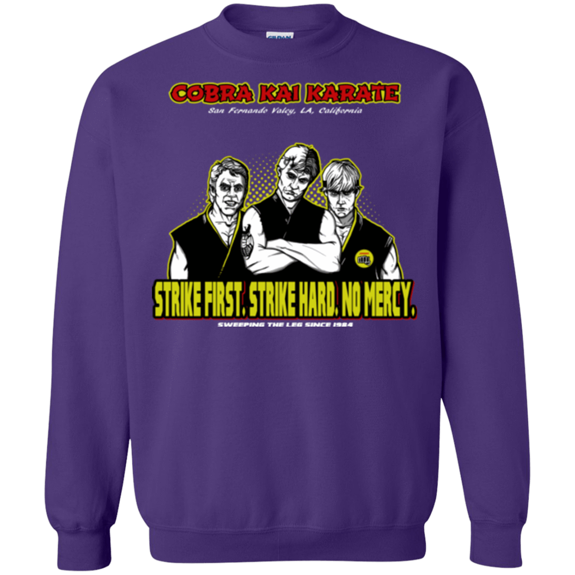 Sweatshirts Purple / Small The Leg Sweepers Crewneck Sweatshirt