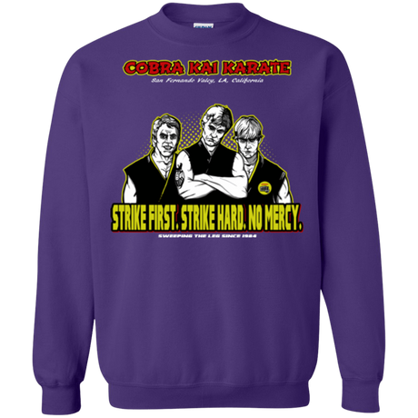 Sweatshirts Purple / Small The Leg Sweepers Crewneck Sweatshirt