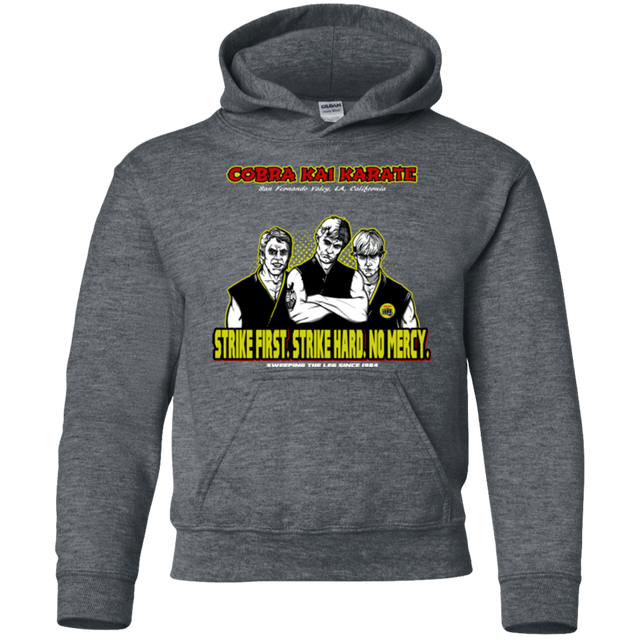 Sweatshirts Dark Heather / YS The Leg Sweepers Youth Hoodie