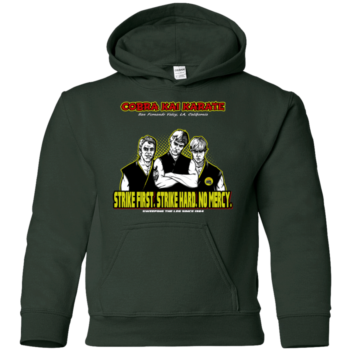 Sweatshirts Forest Green / YS The Leg Sweepers Youth Hoodie
