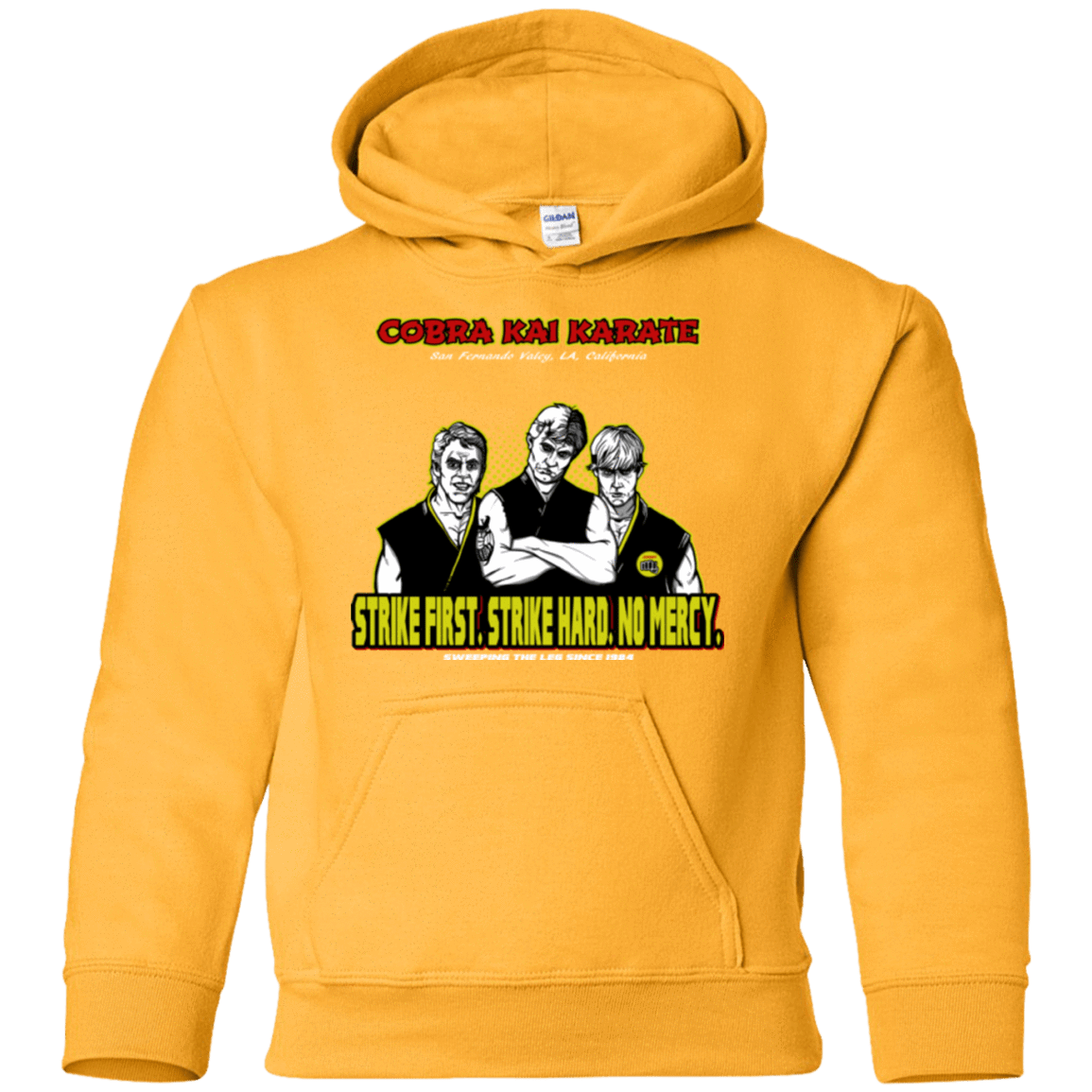Sweatshirts Gold / YS The Leg Sweepers Youth Hoodie