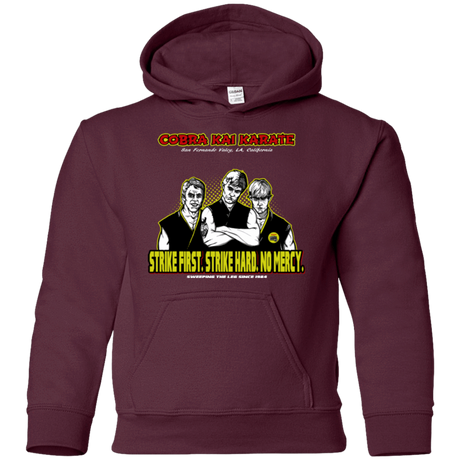 Sweatshirts Maroon / YS The Leg Sweepers Youth Hoodie