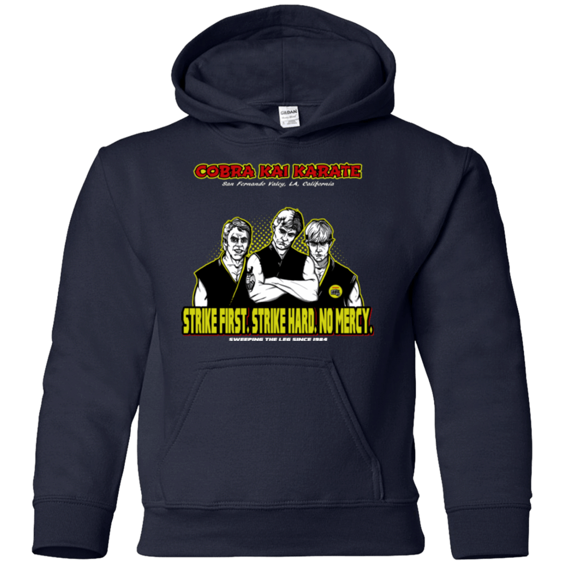 Sweatshirts Navy / YS The Leg Sweepers Youth Hoodie