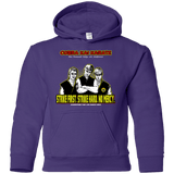 Sweatshirts Purple / YS The Leg Sweepers Youth Hoodie