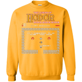 Sweatshirts Gold / Small The Legend of Hodor Crewneck Sweatshirt