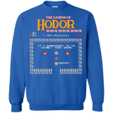 Sweatshirts Royal / Small The Legend of Hodor Crewneck Sweatshirt