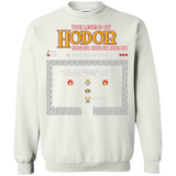 Sweatshirts White / Small The Legend of Hodor Crewneck Sweatshirt