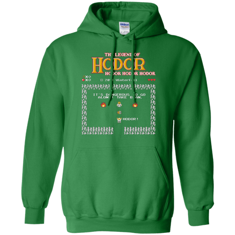 Sweatshirts Irish Green / Small The Legend of Hodor Pullover Hoodie