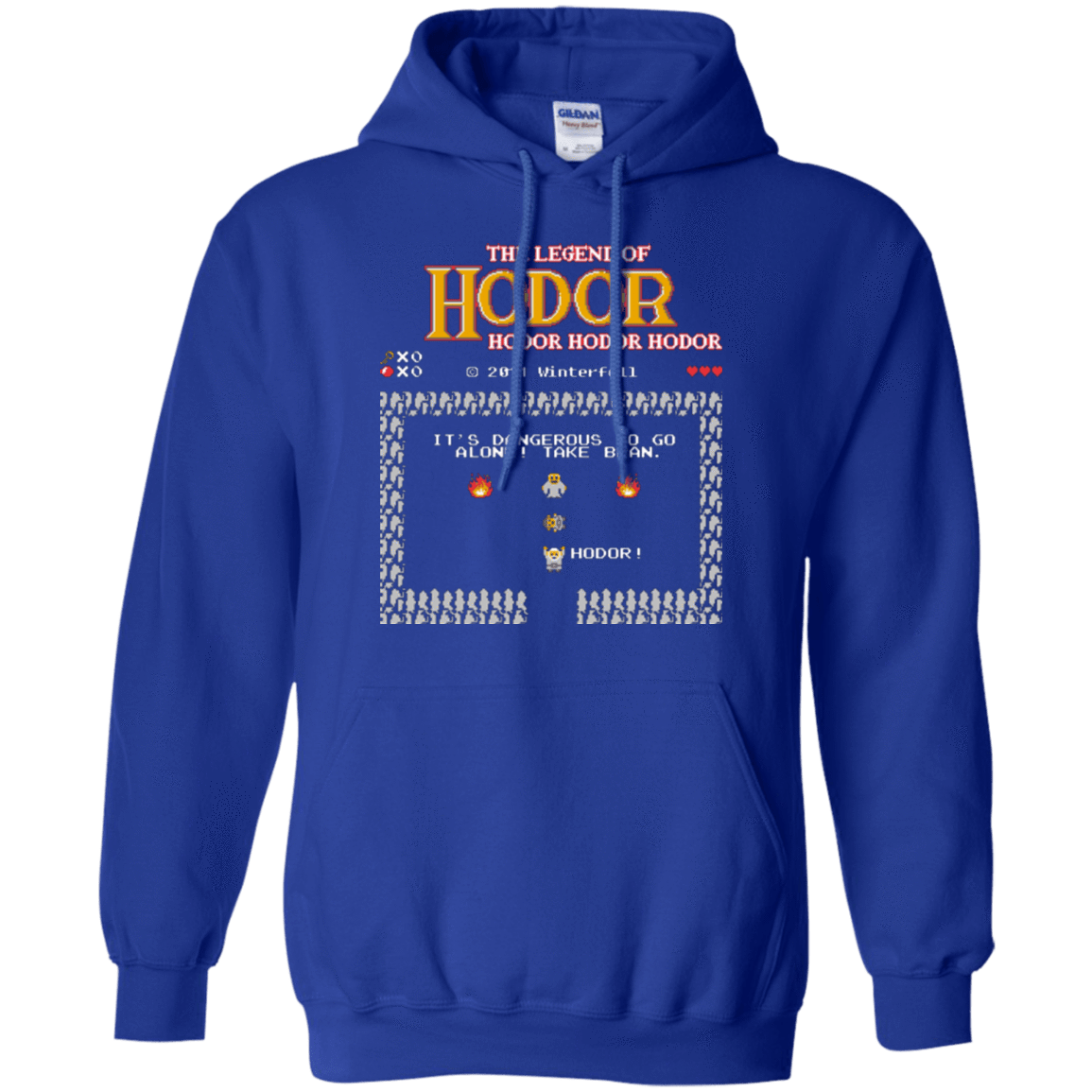 Sweatshirts Royal / Small The Legend of Hodor Pullover Hoodie