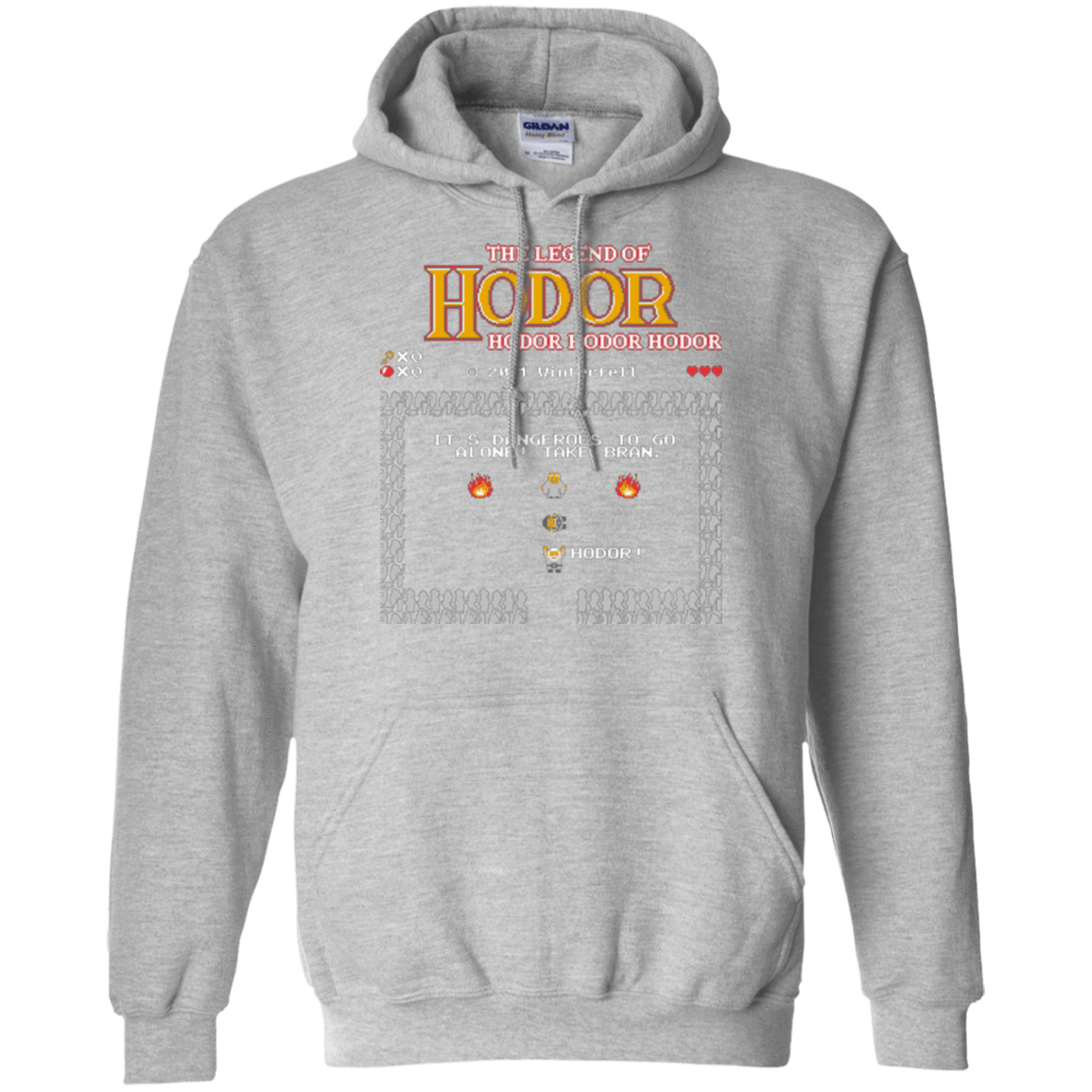 Sweatshirts Sport Grey / Small The Legend of Hodor Pullover Hoodie