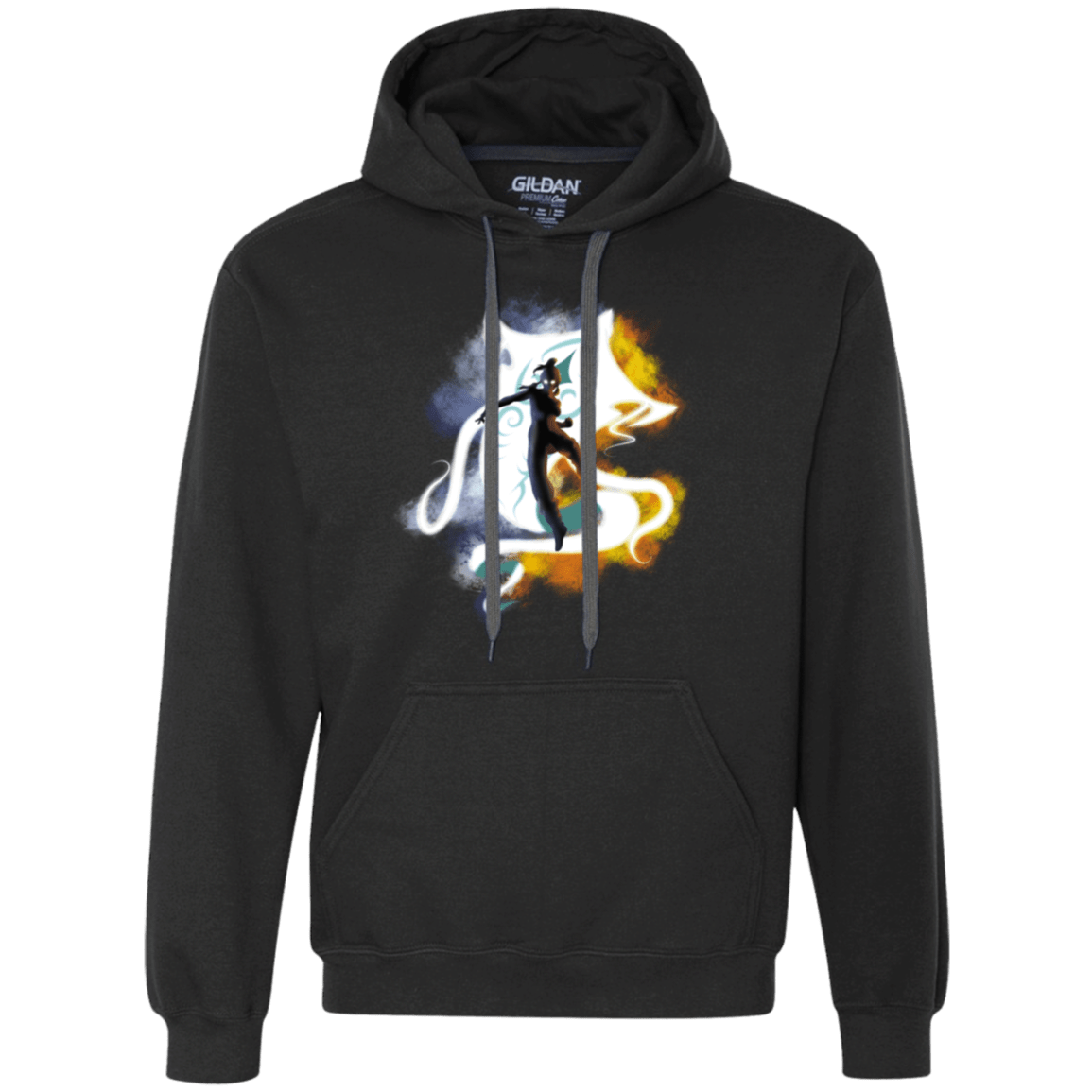 Sweatshirts Black / Small The Legend Of Korra Avatar State Premium Fleece Hoodie