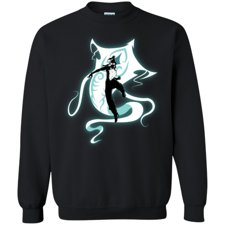 Sweatshirts Black / Small The Legend Of Korra Avatar State V2 Crewneck Sweatshirt