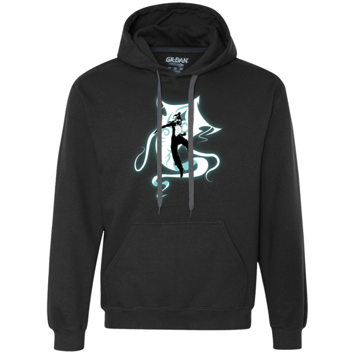 Sweatshirts Black / Small The Legend Of Korra Avatar State V2 Premium Fleece Hoodie